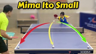How to do Backhand Punch Against Backspin like Mima Ito | 8 year old Indian 🇮🇳 talent