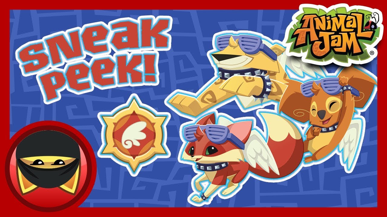 Packs And Jamaalidays Sneak Peek! Animal Jam YouTube