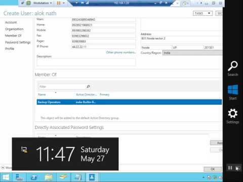 How to create Organizational Units on Windows Server 2012 R2