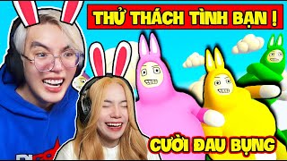 PHONG CẬN VÀ SAMMY CƯỜI ĐAU BỤNG KHI CHƠI GAME THỬ THÁCH TÌNH BẠN SUPER BUNNY MAN screenshot 2