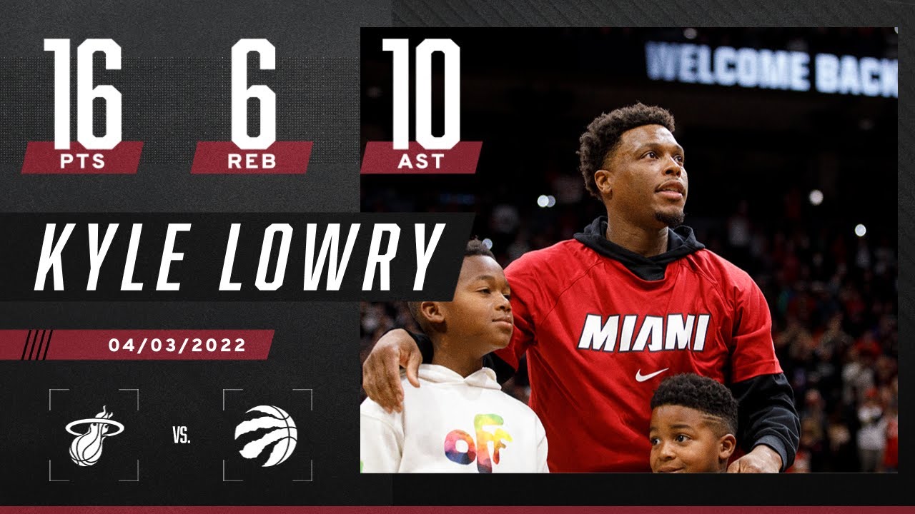 Raptors Face Off Against Kyle Lowry's Miami Heat: Where to Watch ...