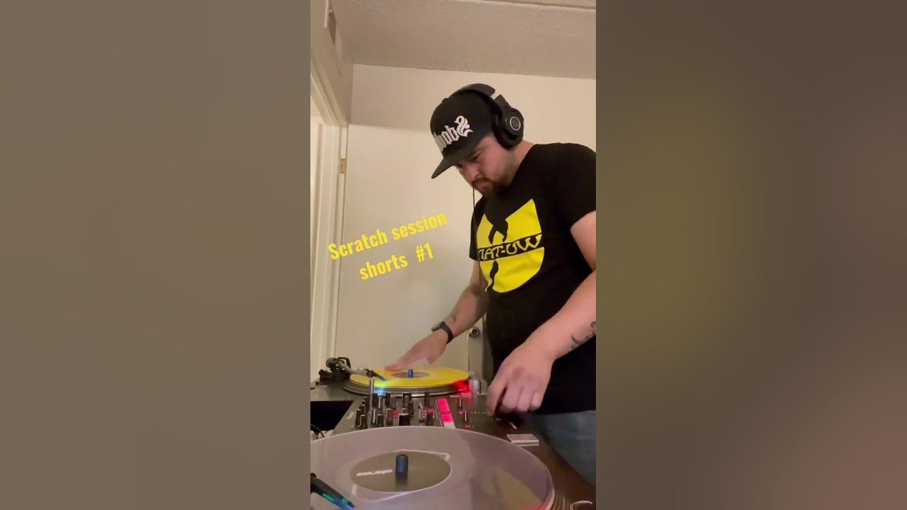 1. Scratch session shorts. @rza1235  #dj #music #turntable #hiphop #arizona #wutangclan #scratching #art
