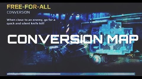 ModernCombat5- Conversion map GAMEPLAY