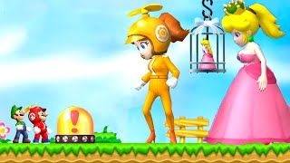 What if Mario &amp; Luigi defeat Evil Peach &amp; Daisy in NSMBW?