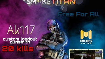 BEST LOADOUT SERIES PART 2     THE AK117 SUPREMACY ||CODMOBILE ||