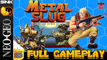 Metal Slug Super Vehicle 001 (NEO GEO) Full Gameplay in 1080p 60fps      II RETRO GAMING INDIAN