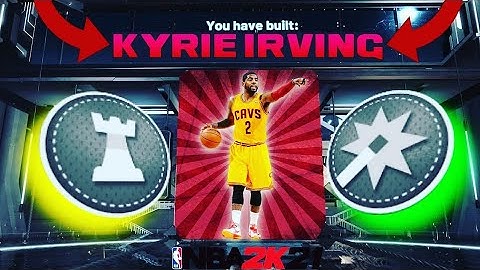BEST Kyrie Irving Build 2k21!!! Best ISO Point Guard Build in NBA 2k21 with 9 HoF Badges!!!