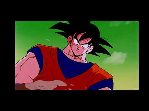 Goku buries Vegeta