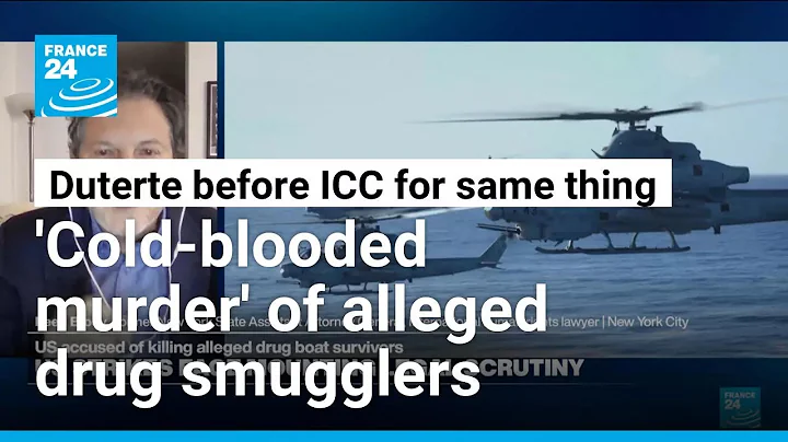'Not about drugs: Trump is bullying and threatening the regime of Nicolás Maduro' • FRANCE 24