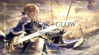 「Nightcore」Corsak - Glow (Lyrics)