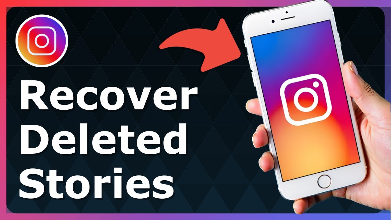 Instagram How To Recover Deleted Stories - YouTube