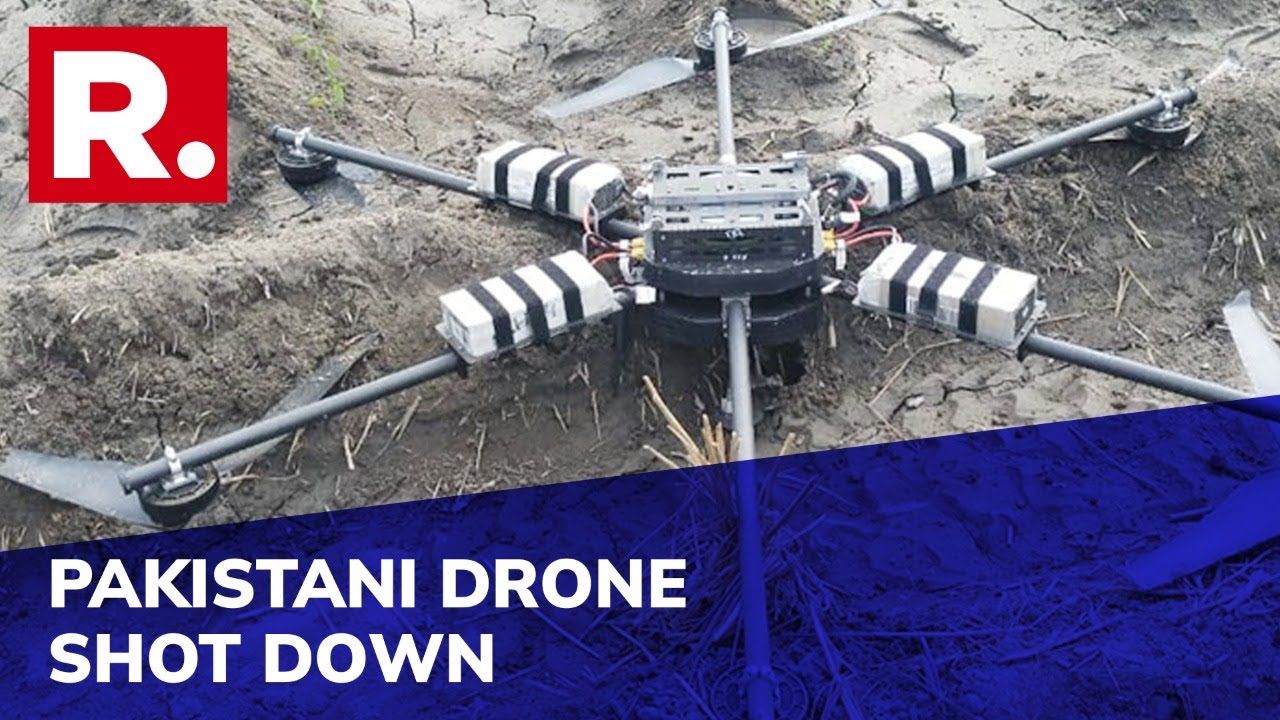 BSF shoots down Pak drone In Punjab's Ferozepur district, search ops ...