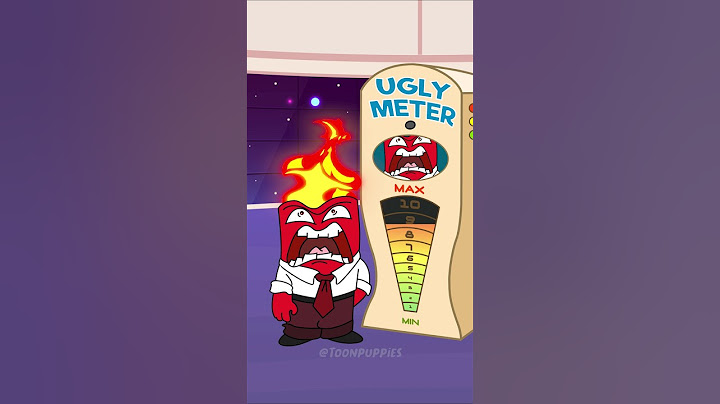 The Ugly Face Meter Animation | Inside Out 2