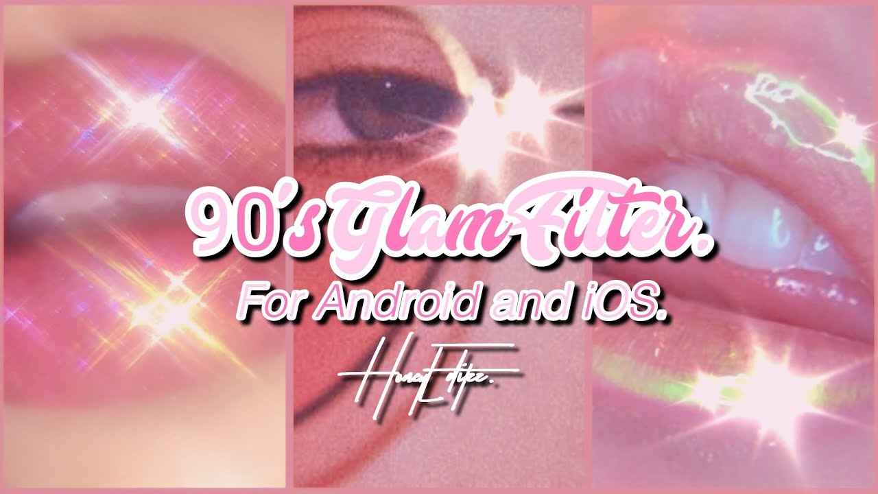 90's GLAM FILTER || PREQUEL ANDROID. #honeyeditzz #prequel #glam # ...