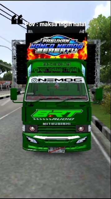 Sound HOREG dilarang buang ke laut #bussid