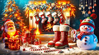 Cozy Winter Christmas Atmosphere ️ Soothing Christmas Music Warmth ️Magical Christmas Night