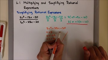 CP 6.1B Simplifying Rational Expressions (Part 2)
