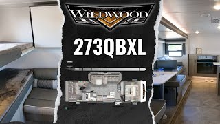 Tour the 2023 Wildwood 273QBXL Travel Trailer