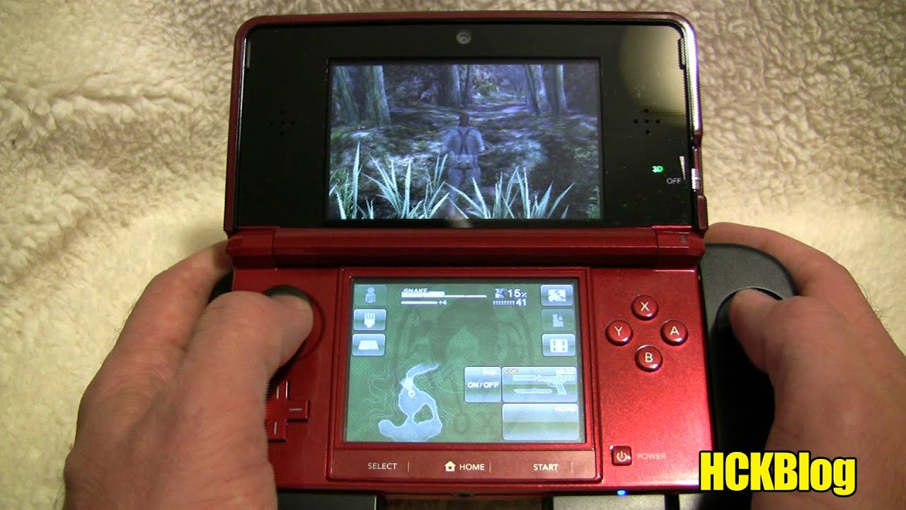 Metal Gear Solid 3D w/ Working Dual Analog Sliders Nintendo 3DS YouTube Metal Gear Solid 3D w/ Working Dual Analog Sliders Nintendo 3DS YouTube