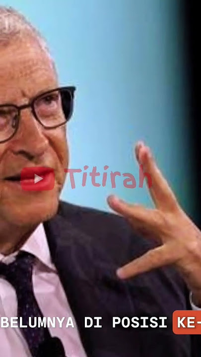 KEKAYAAN BILL GATES DAN URUTAN DUNIA. #billgates #rich #orangterkaya #shorts #facts