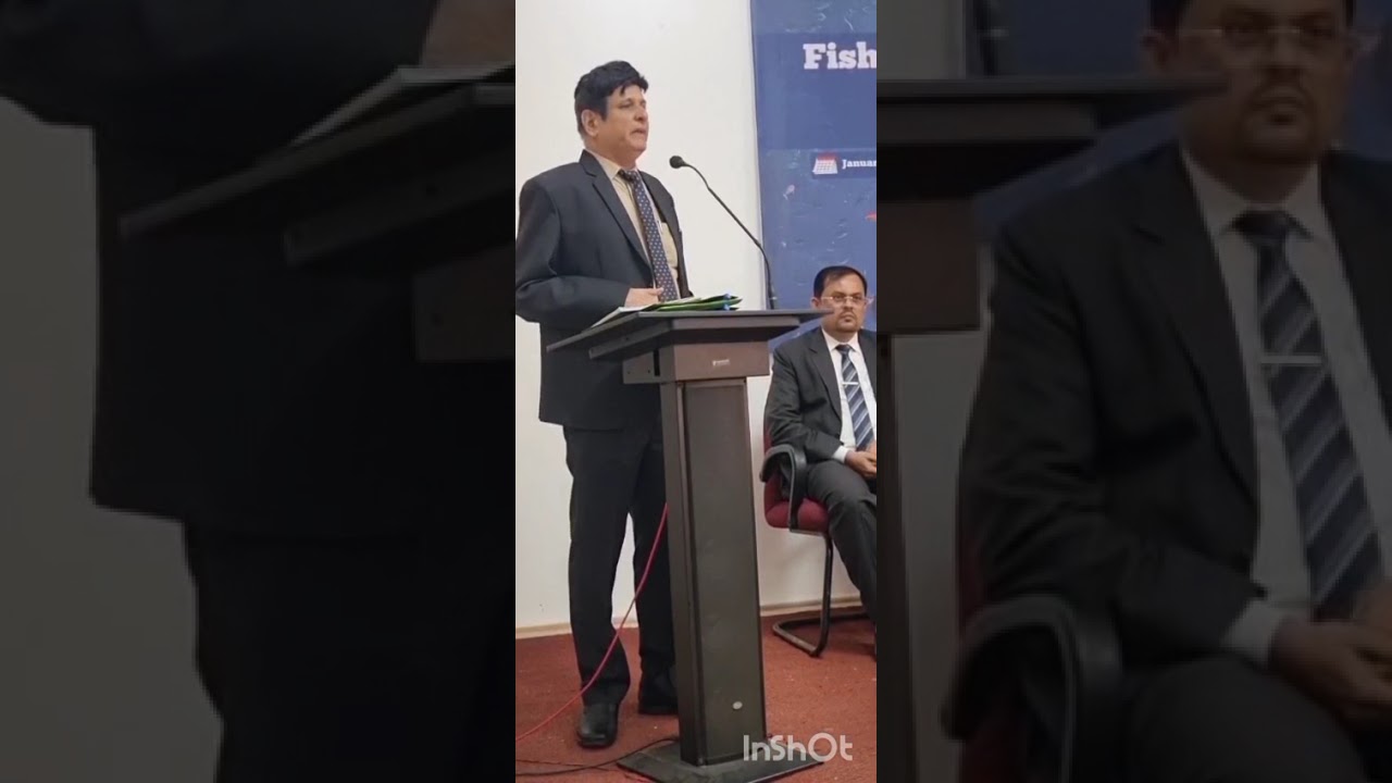 CA SS Nayak Speaks at Fisheries College About " Fisheries Startup & Aquapreneurship Stakeholders