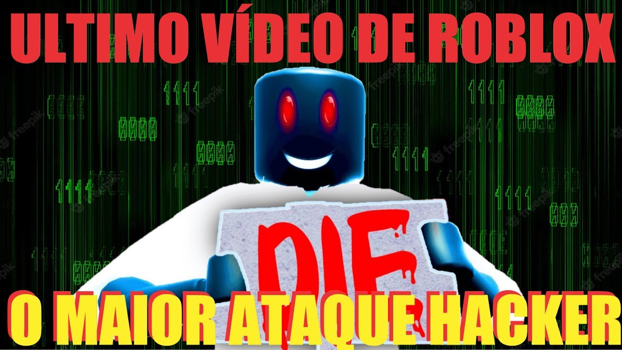 😱 NOVO ATAQUE HACKER NO ROBLOX!? *ESTÃO INVADINDO O SISTEMA!* 