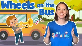 The Wheels On The Bus Nursery Rhymes Singaling