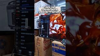 Cara cari siaran digital di android tv Advance. #tutorial