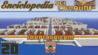 Enciclopedia dei comandi - 20 - /replaceitem