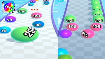 Ball Run 2048 New Update All Levels (Gameplay iOS,Android Game All Level 11-14)