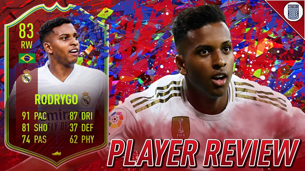 83 RECORD BREAKER RODRYGO PLAYER REVIEW! - GAMEPLAY OBJECTIVE CARD - FIFA 21 ULTIMATE TEAM