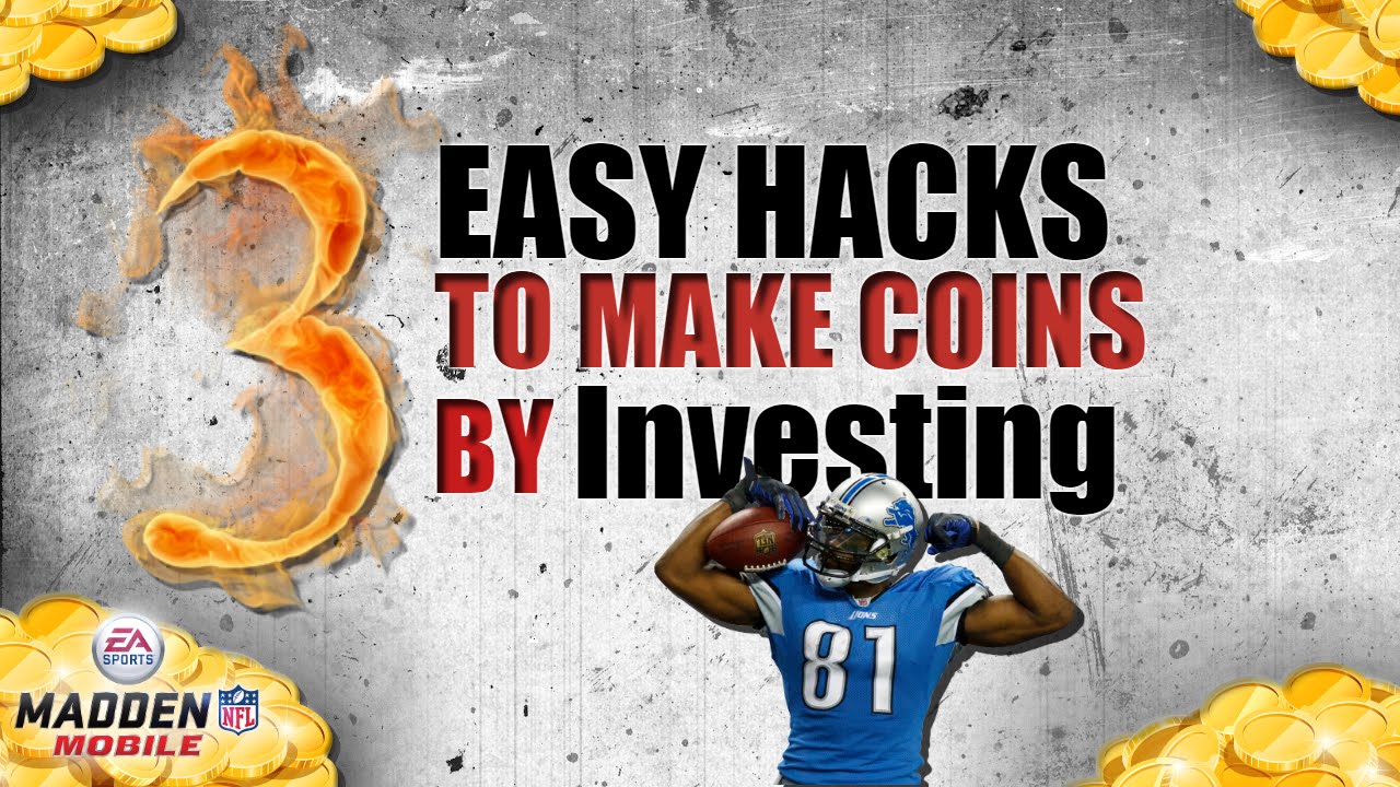Madden Mobile 17 COIN HACKS AND TRICKS TO MAKE MILLIONS BY INVESTING