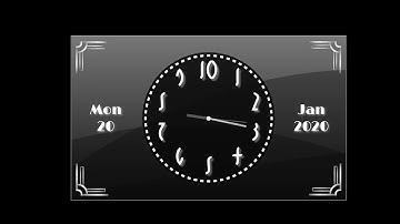 Flutter Clock challenge