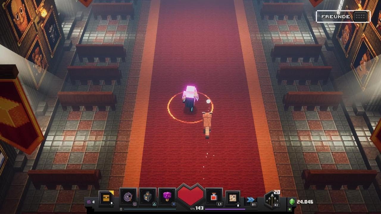 Minecraft Dungeons-Kuhlevel freigeschaltet