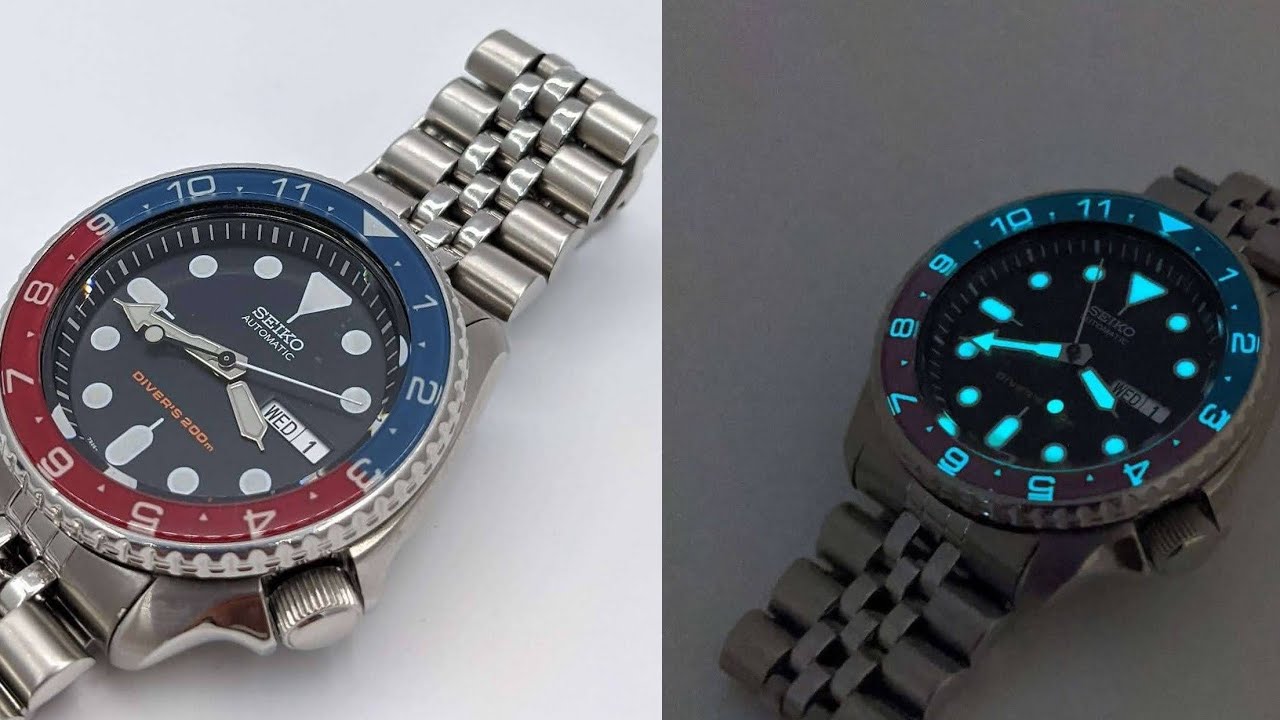 Lumed Sapphire Inserts for your SKX Diver! - YouTube