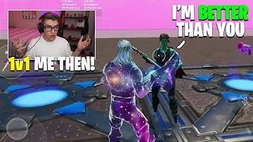 I challenged the BEST Ghoul Trooper on Mobile to a 1v1... (way too hard)