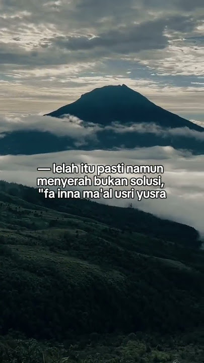 Yakin dan percaya itu kuncinya untuk meraih kesuksesan | STORY WA 30 DETIK