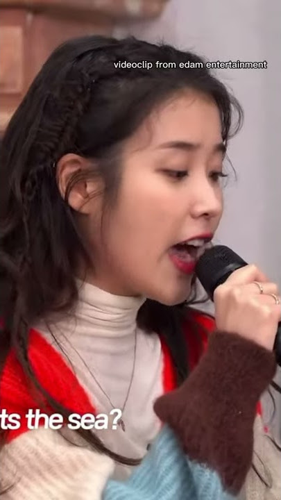 IU sloppy live | IU covers Moana OST