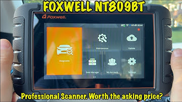 FOXWELL NT809BT - Professional Scanner at Reasonable Price