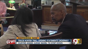 Opening arguments underway in Tracie Hunter case