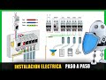 INSTALACION ELECTRICA de una casa paso a paso, como armar el TABLERO ELECTRICO