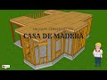 proceso constructivo de una casa de madera (primer nivel) Pt. 1