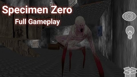 Specimen Zero - Unofficial Horror Escape Full Gameplay