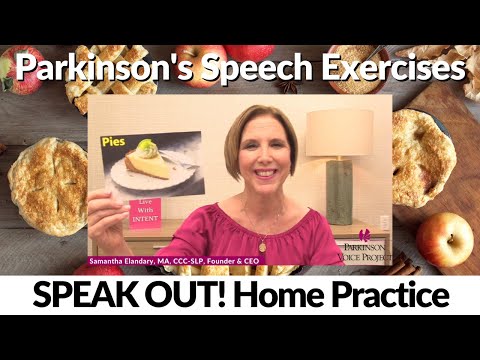 SPEAK OUT! Home Practice Sessions: PIES
