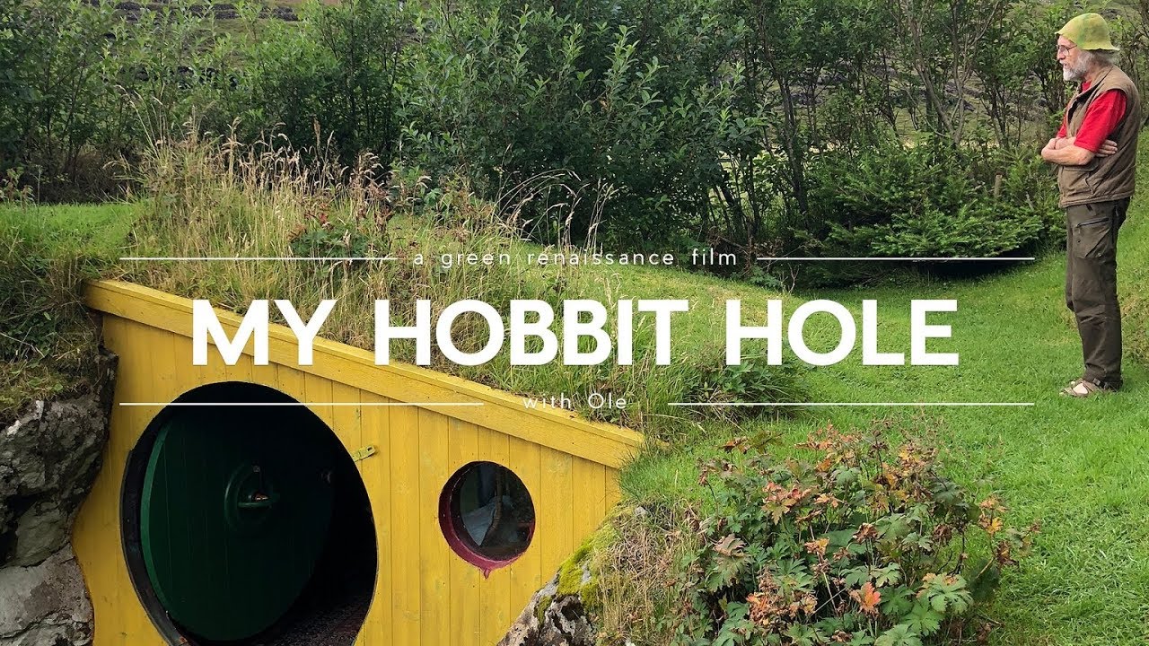 Hobbit Home This Grandfather Built His Own Hobbit Hole Youtube