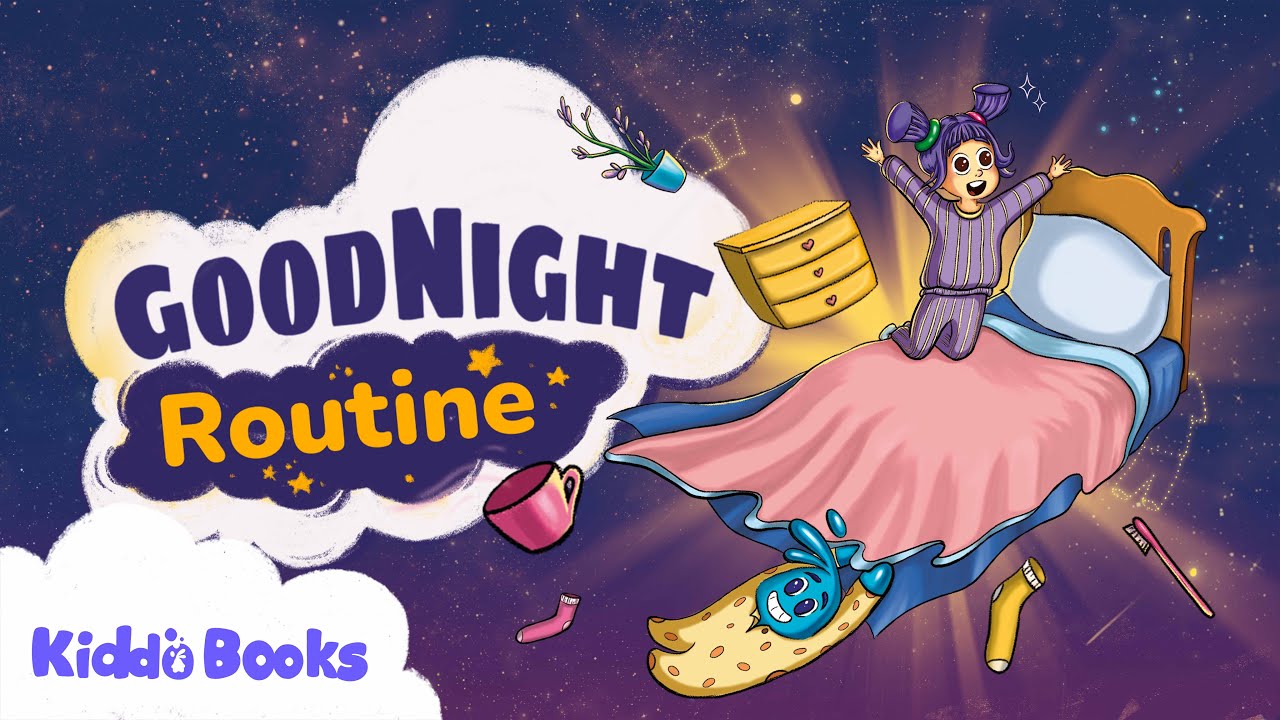 Goodnight Routine | Bedtime Tales & Adventures | Animated Fun Book for ...