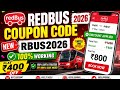 RedBus Coupon Code 2026 | 100% Working Promo Code | Flat ₹400 OFF | June 2026