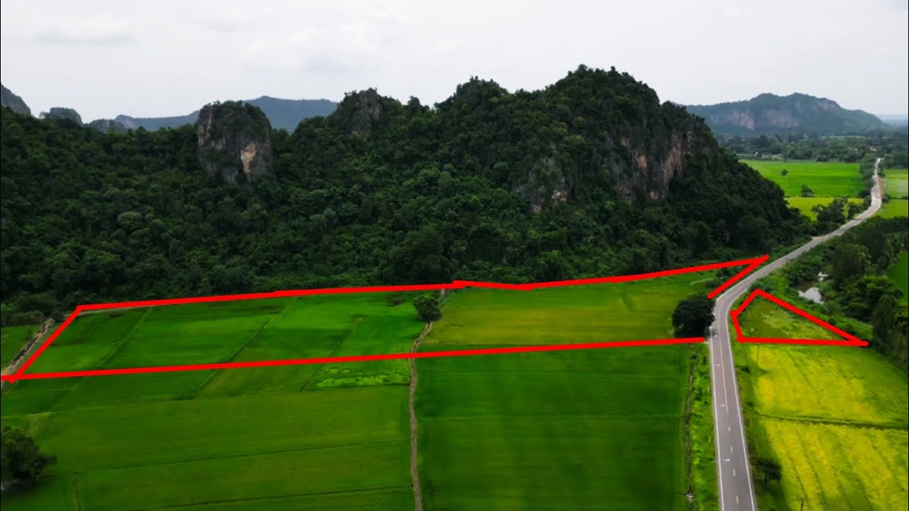 K27ขายที่ดินโฉนดนส 4 จ,กับที่นอกใบขายเหมาที่ติดถนนลาดยางสาธารณะ,ติดวิวเขาจังหวัดอุทัยธานี