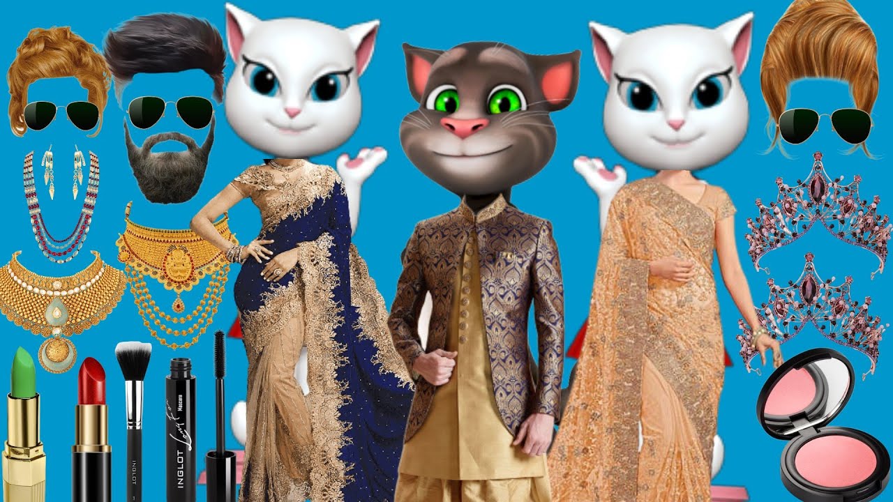 Talking tom makeup video || billu scary make up || billu makeup video