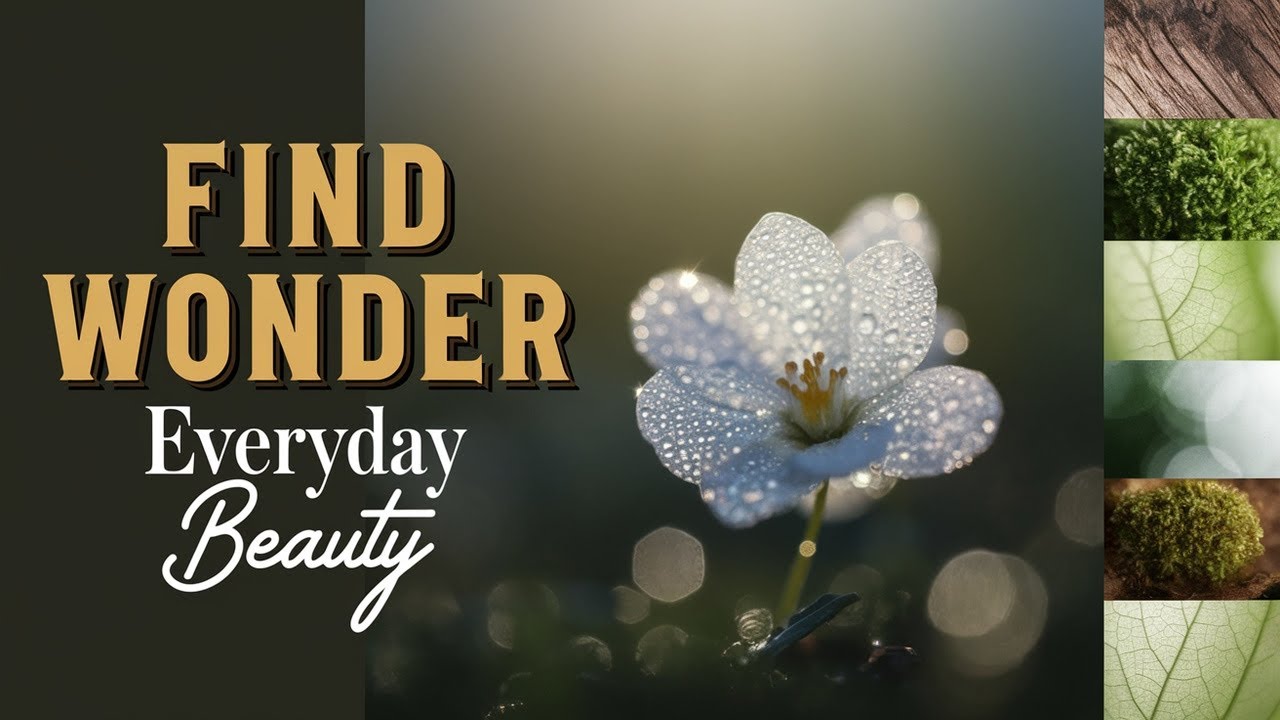 Finding WONDER in the Mundane: Re-Enchant Your Everyday Life & Unlock Hidden Beauty!